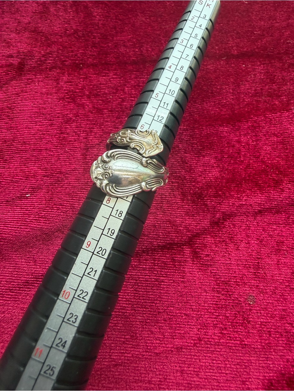 Vintage Sterling Silver Spoon Ring